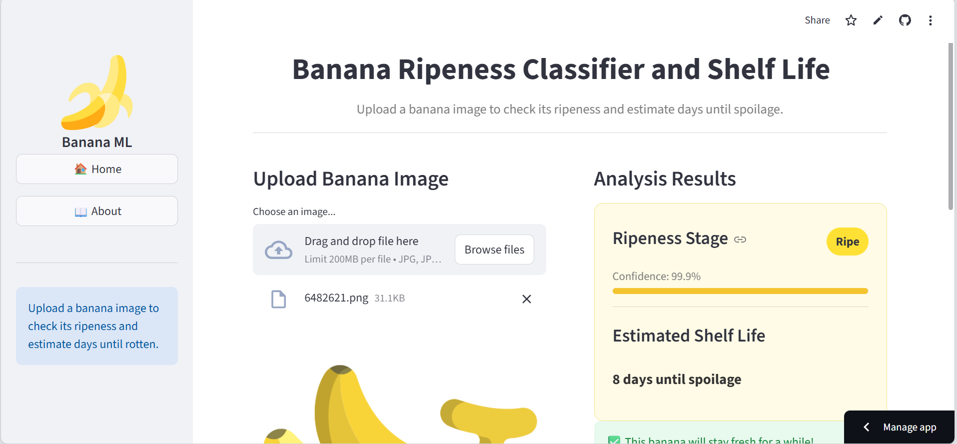 Banana Ripeness AI